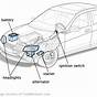 Diagram Of Light Coonection Of Car