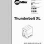 Miller Thunderbolt Xl 225/150 Ac/dc Stick Welder Manual