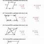 Geometry Worksheet 6.2 Parallelograms Answer Key