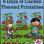 Fun In The Garden Worksheet Answers