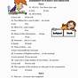 Subject And Verb Agreement Worksheet Grade 2