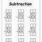 Subtraction Worksheets With Regrouping