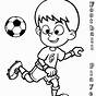 Soccer Players Coloring Pages Printable