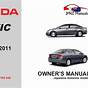 Honda Civic 2012 Owners Manual