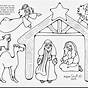 Nativity Scene Printable Images