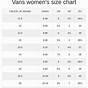Vans Size Chart Men's To Women's