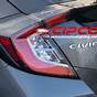 2017 Honda Civic Hatchback Tail Lights