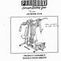 Parabody 824101 Home Gym User Manual