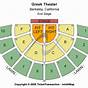 Greek Theatre La Seating Chart