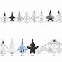 Us Fighter Jets Chart