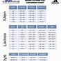 Youth Adidas Size Chart