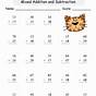 Worksheet Math Addition And Subtraction