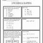 6th Grade Printable Worksheets