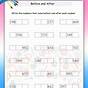 Before And After Worksheets For Grade 1 Pdf