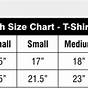 Youth T-shirt Size Chart Gildan
