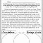 Compare And Contrast Poems Worksheet