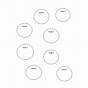 Printable Round Table Seating Chart Template