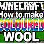 All 16 Colors Of Wool In Minecraft