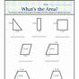 Surface Area 6th Grade Worksheets