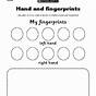 Fingerprinting Worksheets For Kids