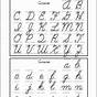 Lower Case Cursive Letter Tracing Worksheets