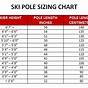 Womens Ski Pole Size Chart