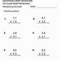 Fifth Grade Multiplication Worksheet
