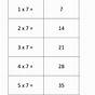 Seven Times Tables Games