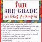Writing Prompts With Passages For Third Grade