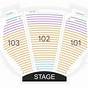 The Mirage Theater Seating Chart