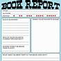 Book Report Ideas 5th Grade