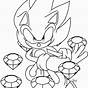 Printable Coloring Pages Sonic