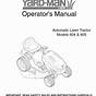 Yard Man Parts Manual