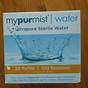 Mypurmist Ultrapure Sterile Water Refills