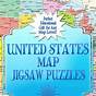 Puzzles Of United States Map