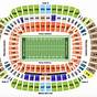 Seat Number Heinz Field Seating Chart With Rows