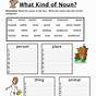 Noun Worksheets With Answers