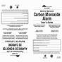 Atwood Carbon Monoxide Detector Manual