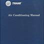 Trane Central Air Conditioning Manuals