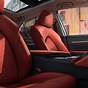Toyota Camry Red Leather Seats