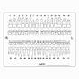 Tooth Surface Labeling Chart