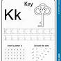 Letter K Worksheets For Preschoolers