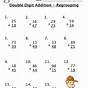 2 Digit Addition With Regrouping Worksheet