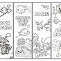 Printable Bookmarks Black And White