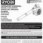 Ryobi 40v Weed Eater Manual