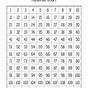 Free Printable 100s Chart