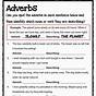Adverb Worksheet For Grade 4