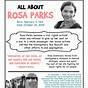 Rosa Parks Activity Sheet
