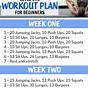 Printable Workout Plans For Home
