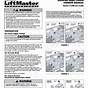 Liftmaster Owners Manual